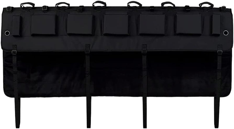 Fox Overland Tailgate Pad - Black, Fits Mid-Size Trucks