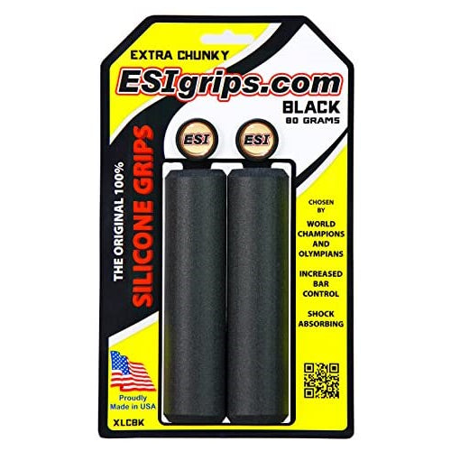 ESI Extra Chunky MTB Grip, Black