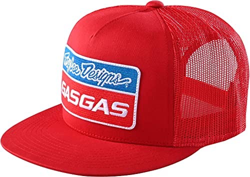Troy Lee Designs GasGas Team Snapback Stock Hat (RED)
