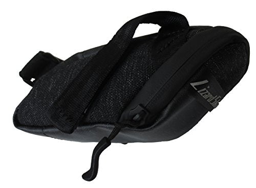 Lizard Skins Micro Cache Saddle Bag Jet Black, One Size