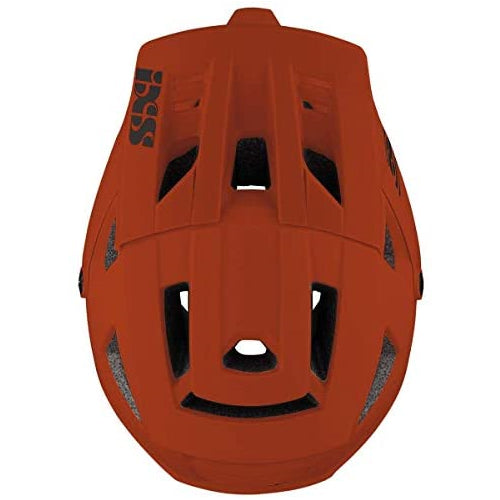 IXS Unisex Trigger FF MIPS Helmet (Burnt Orange,M/L)- Adjustable with Compatible Visor 58-62cm Adult Helmets for Men Women,Protective Gear with Quick Detach System & Magnetic Closure