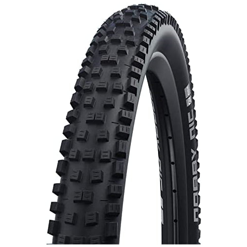 Schwalbe - Nobby Nic All MTB, Touring and Enduro Tubeless Folding Bike Tire | 27.5 x 2.25 | Performance, TwinSkin, Addix | Black