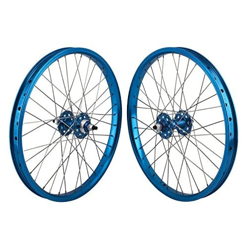 SE Bikes 20" BMX Wheelset - BLUE