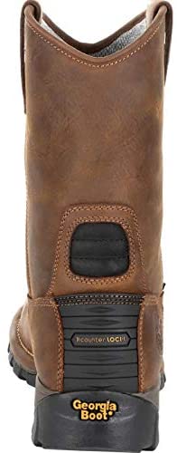 Georgia Boot Eagle One Waterproof Pull On Work Boot Size 9(M) Brown