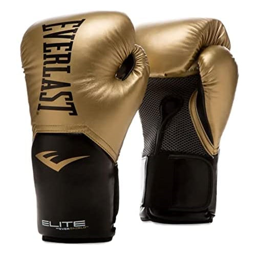 Everlast P00002353 Elite V2 Training Glove Gold 16OZ