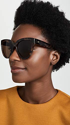 Le Specs Women's Liar Liar Sunglasses, Volcanic Tort/Brown Mono, One Size