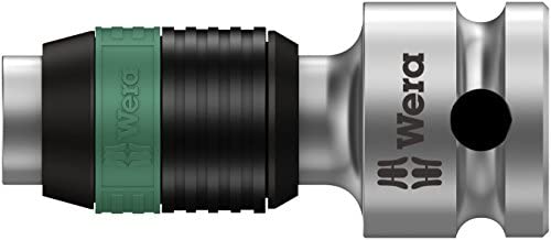 WERA 8784 B1 Zyklop Bit Adaptor 3/8in Square Drive to 1/4in Hex Bits
