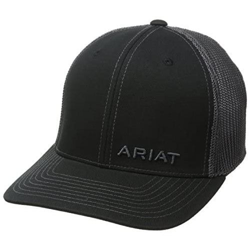 Ariat Men's Solid Black Corner Brand