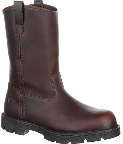 Georgia Boot Men's 11 Inch ST Homeland Brown 8.5 D(M) US