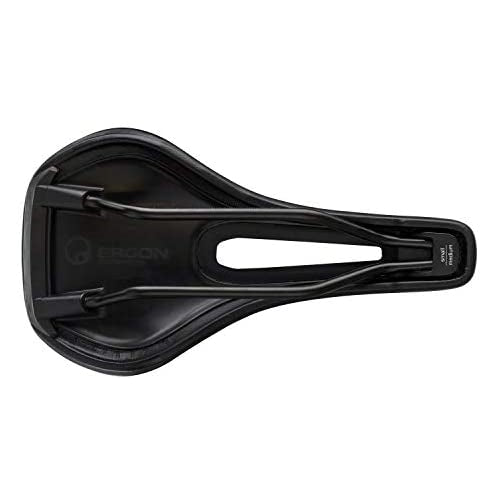 Ergon - SM Sport Ergonomic Gel Cushion Bicycle Saddle | for Mountain Bikes | Womens | Small/Medium | Stealth Black