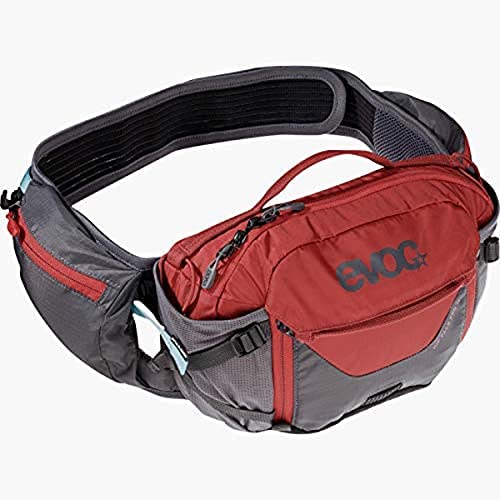 evoc Hip Pack Pro Hydration Waist Pack - Hydro Fanny Pack with 1.5L Bladder for Biking, Hiking, Climbing, Running, Exercising - Black/Carbon Grey