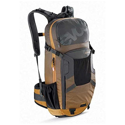 EVOC, FR Enduro, Protector backpack, 16L, Carbon Grey/Loam, ML