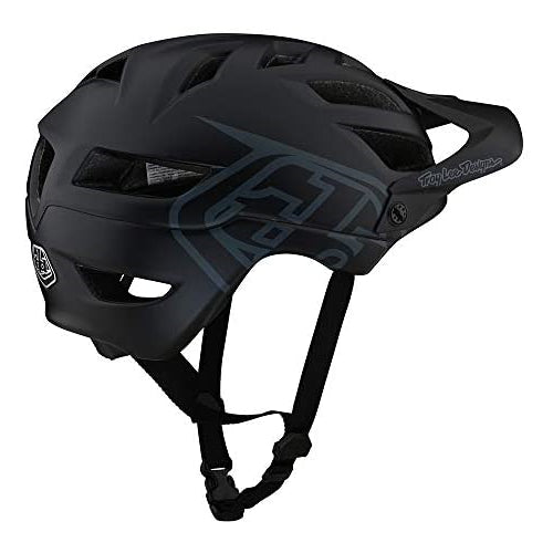 Troy Lee Designs Adult | All Mountain | Mountain Bike Half Shell A1 Helmet Drone (Black, MD/LG)