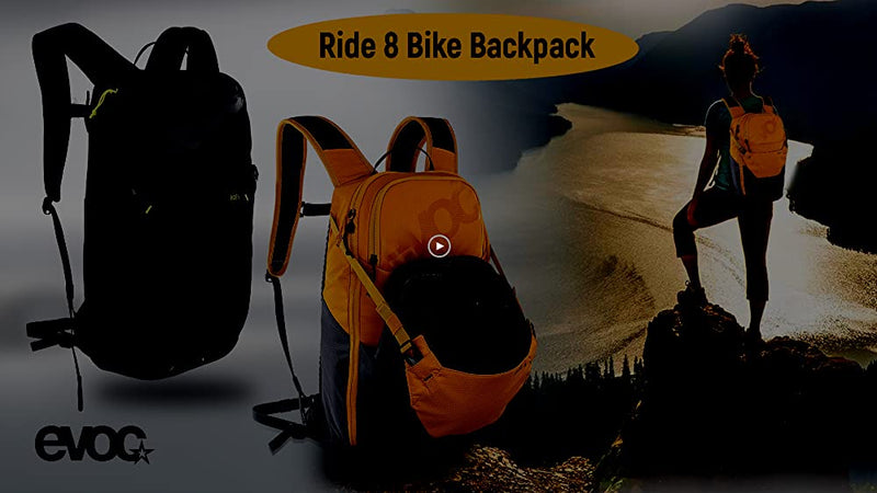 EVOC, Ride 8, Hydration Bag, Volume: 8L, Bladder: Not Included, Black