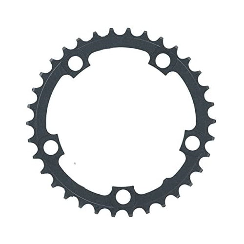 FSA Unisex's Pro Road N10/11 110BCD Chainring-Black and silver, 110 x 36t
