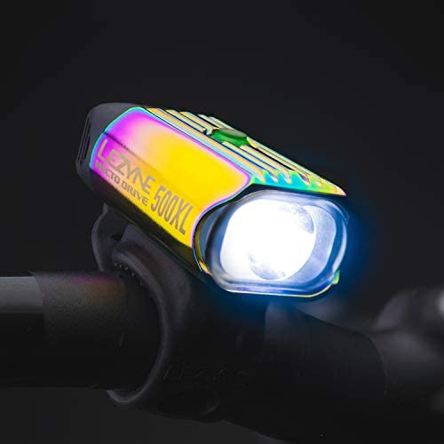 LEZYNE Hecto Drive 500XL Bicycle Headlight, Neo Metallic