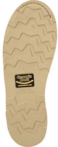 Georgia Boot USA Wedge Moc Toe Work Boot Size 11.5(M) Brown