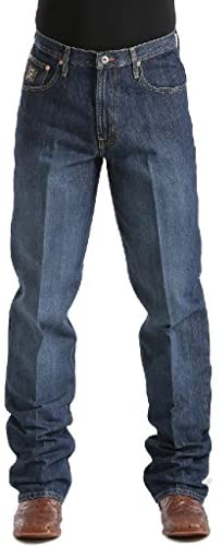 Cinch Men's Label Dark Stone Loose Fit Jeans Big and Tall Dark Stone 30W x 38L
