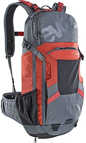 Evoc, FR Enduro, Protector Backpack, 16L, Carbon Grey/Chili Red, ML