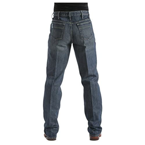 Cinch Men's Jeans White Label Relaxed Fit Dark Stone 44W x 34L