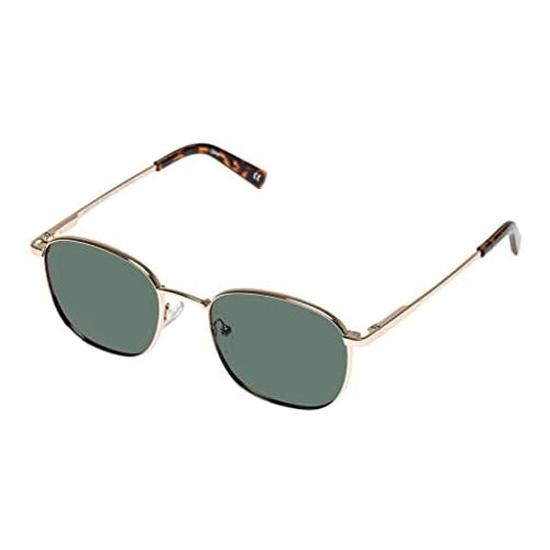 Le Specs Women's Neptune Deux Sunglasses, Gold Khaki Mono Polarized, One Size