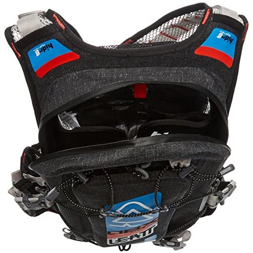 Leatt DBX Enduro Hydration Bag Unisex Adult, Black/Blue/Orange