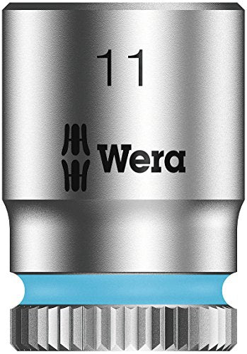 Wera - 5003510001 Zyklop 8790 HMA 1/4" Socket, Hex head 11mm x Length 23mm