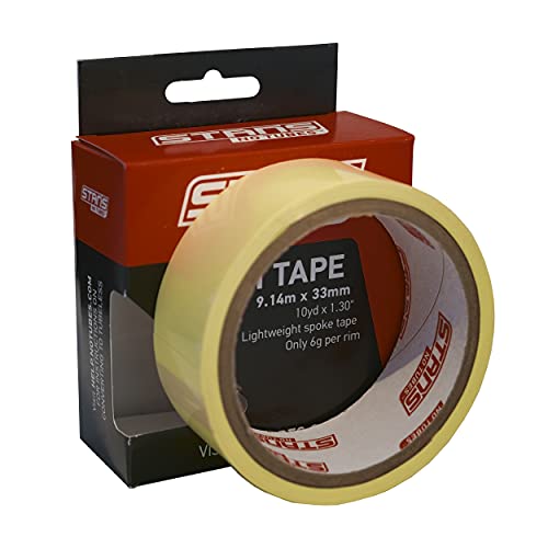 Stan's NoTubes 33-Millimeter Rim Tape for Rim Interior, 10 Yards x 33 MM