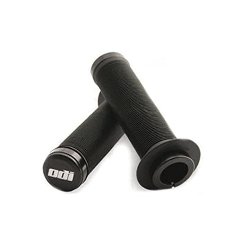 Odi Longneck Bicycle Grip Bonus Pack (BMX 143mm, Black/Black)