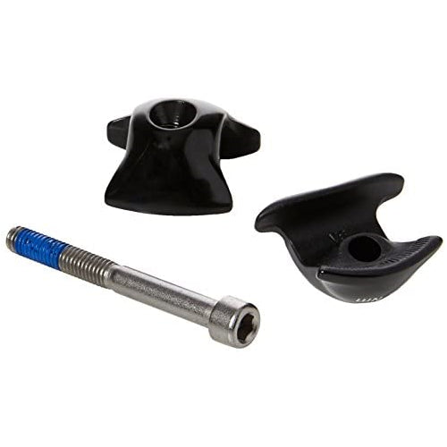 Ritchey WCS Carbon 1-Bolt Seatpost Clamp - Fits 7mm x 9.6mm Saddle Rails, Alloy, for Use with WCS Carbon 1-Bolt Seatposts
