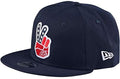 Troy Lee Designs Youth Peace Sign Snapback Hat (Navy)