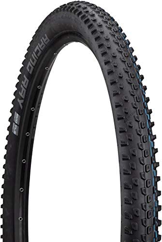 SCHWALBE - Racing Ray XC Race Tubeless Folding Front Wheel Bike Tire | 29 x 2.25 | Evolution Line, Super Ground, Addix SpeedGrip | Black