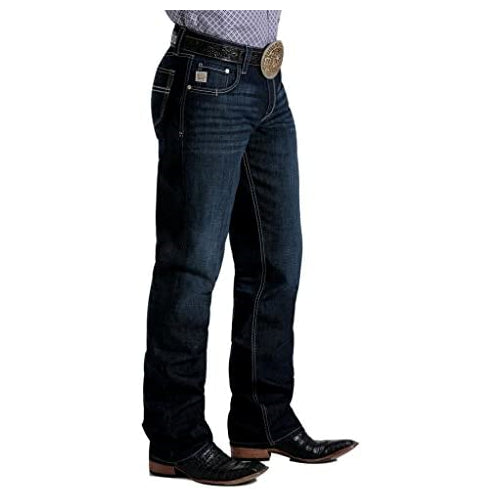 Cinch Men's Carter 2.4 Relaxed Bootcut Performance Jeans Indigo 31W x 38L