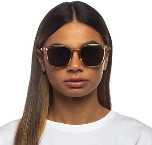Le Specs Women's Big Deal Sunglasses, Clear, One Size