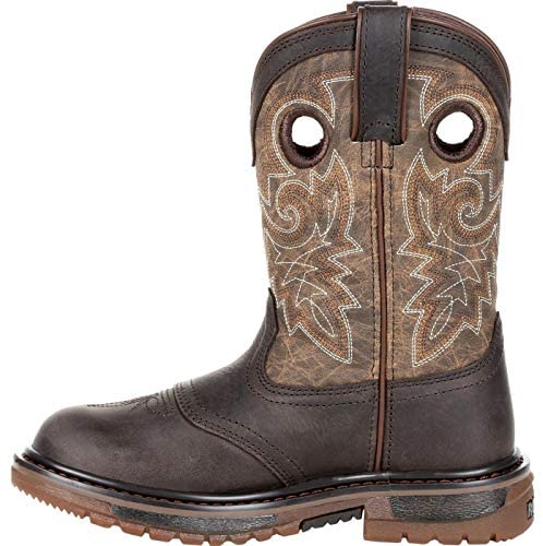 Rocky Big Kid's Original Ride FLX Western Boot Size 4(M)