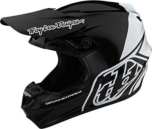 Troy Lee Designs 2020 GP Helmet - Block (Medium) (Black/White)