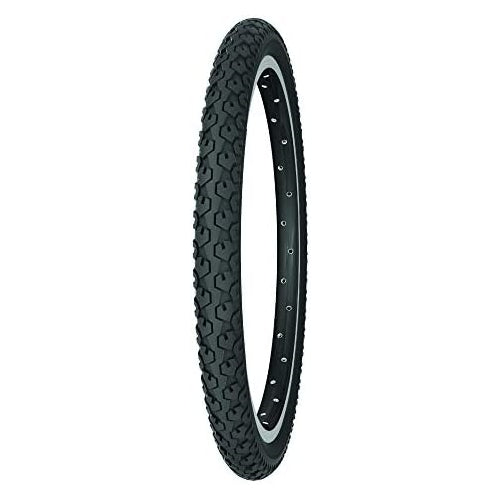 Michelin Country J Junior Front or Rear City Bike Tire for Asphalt and Trails, Tube Type Sealing, Black Sidewall, 20 x 1.75 inch