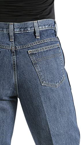 Cinch Men's Bronze Label Tapered Slim Fit Jeans Dark Stone 40W x 36L