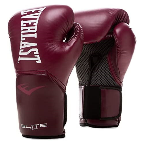 Everlast P00002347 Elite V2 Training Glove Wine 14OZ