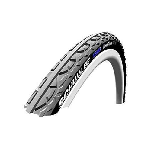 SCHWALBE 10281643, Downtown K-Guard, TwinSkin Unisex Adult, GR/B, 37-540 HS342 2Grip GRC 50EPI