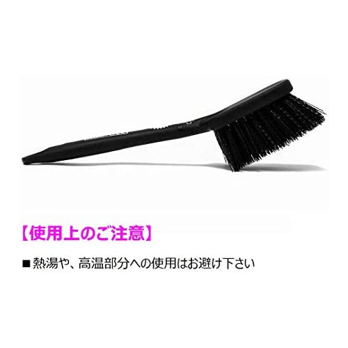 Muc-Off Tyre & Cassette Brush - Bike Cleaning Brush with Rubberised Handle and Durable Nylon Bristles - Perfect for Cleaning Tyres and Cassettes