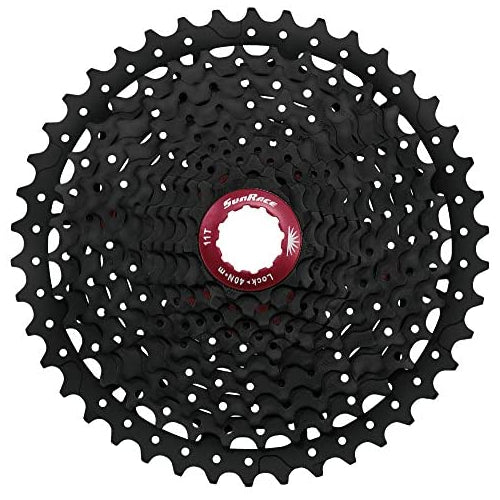 SunRace Unisex Adult CSMX8 1142T 11 Speed Cassette - Black, N/A