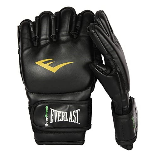 Everlast Mixed Martial Arts Grappling Gloves (Large/X-Large) , Black