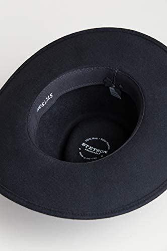 Stetson Tahoe Crushable Wool Cowboy Hat Black