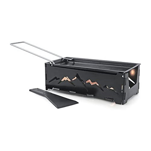 Swissmar Nordic Foldable Candlelight Raclette, Black