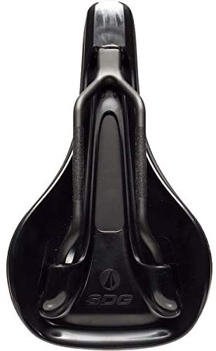 SDG Components Bel-Air V3 Steel Saddle Black/White, 140mm