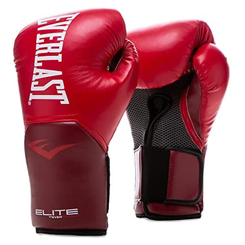Everlast P00002336 Elite V2 Training Glove Flame Red 12OZ