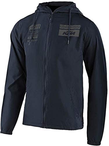 Troy Lee Designs Men's TLD KTM Windbreaker Jackets,Large,Navy