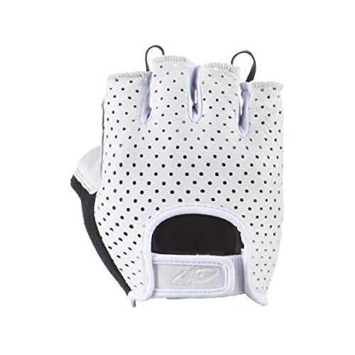 Lizard Skins Cycling Aramus Classic Gloves (White, Medium)