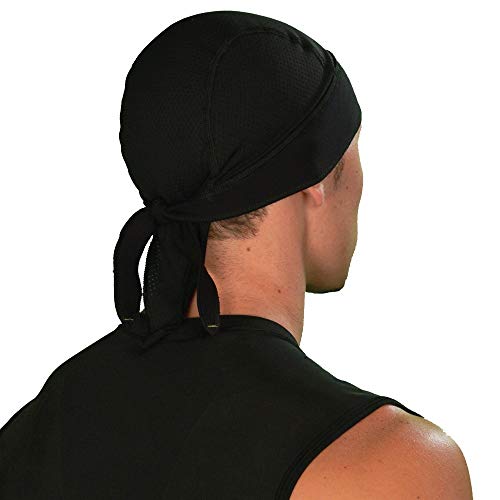 Halo Headband Bandana - Protex - The Ultimate High Performance Bandana, BLACK